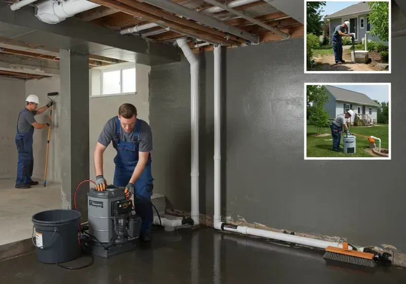 Basement Waterproofing and Flood Prevention process in Plains, MT